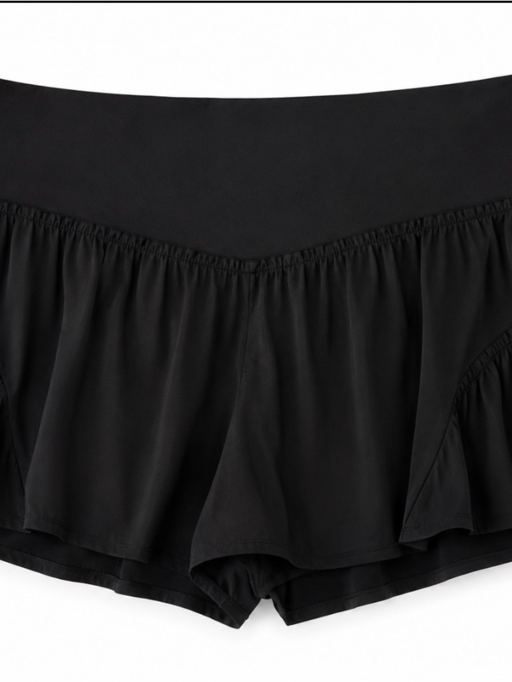 ZARA Black Women's Ruffle Skort
